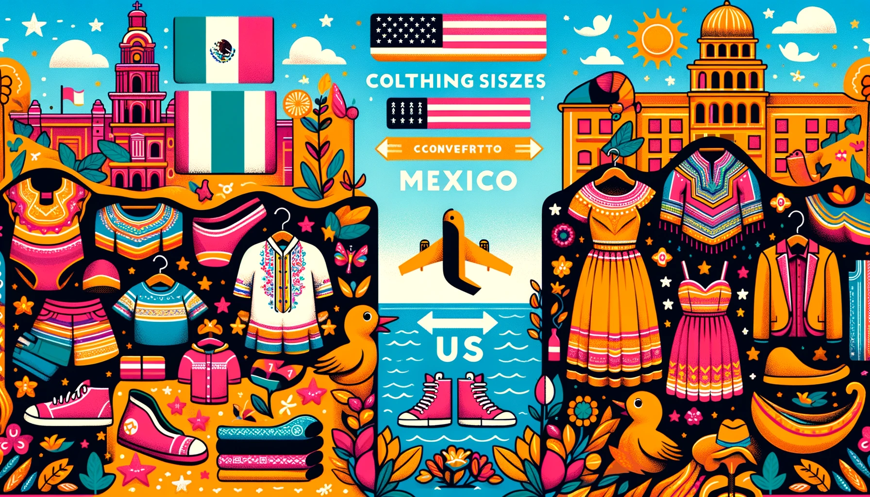 Mexico size to us clothing kids