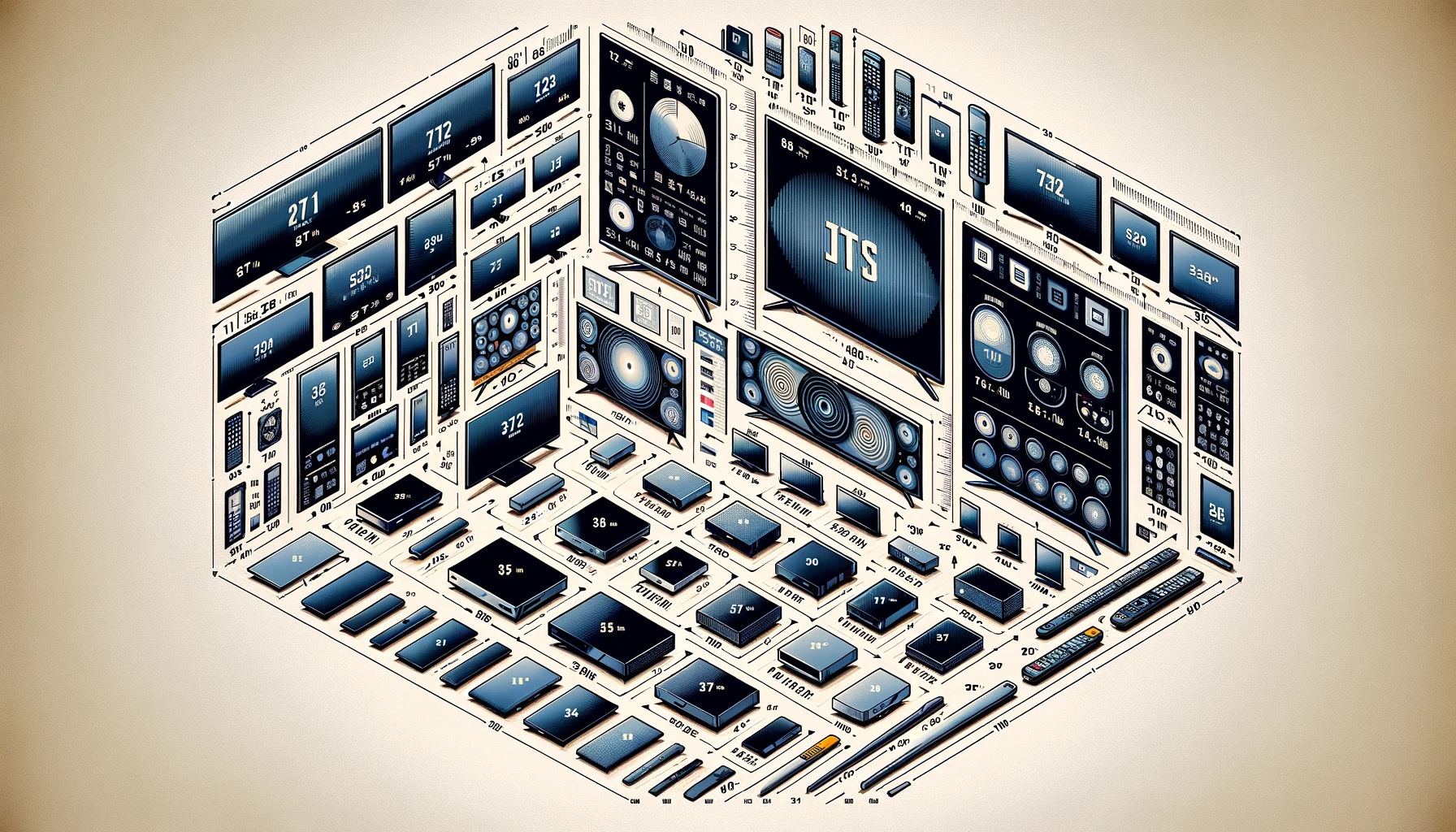 TV Size Chart – All TV sizes & TV dimensions